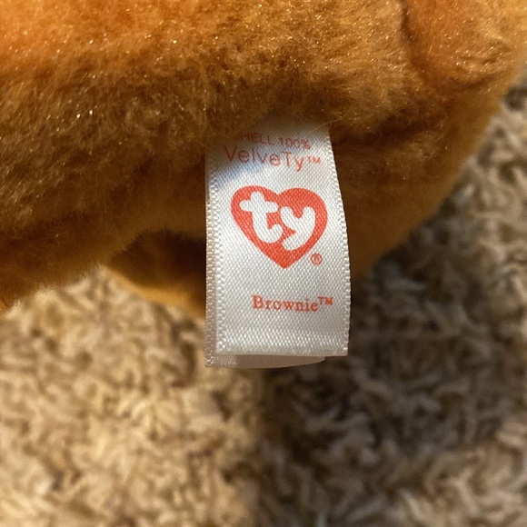 Brownie the bear Ty plush - Picture 3 of 3